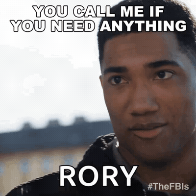 Man Saying Call Me If You Need Anything GIF