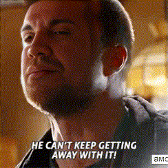 Man Saying Can't Keep Getting Away With It GIF