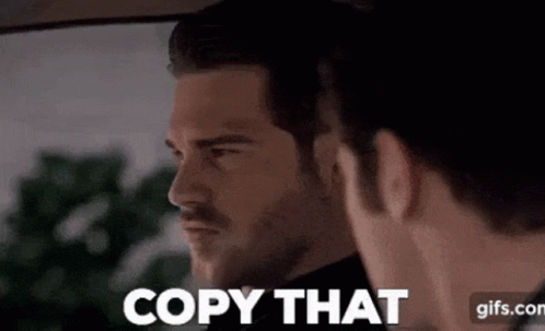 Man Saying Copy That In Car GIF