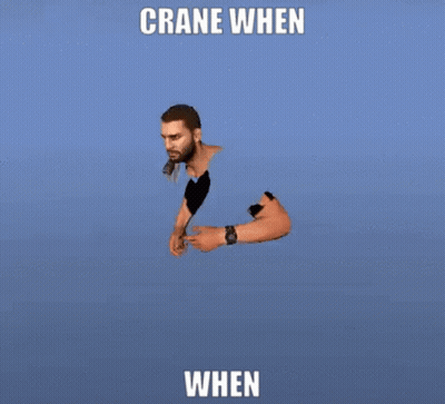 Man Saying Crane When When GIF