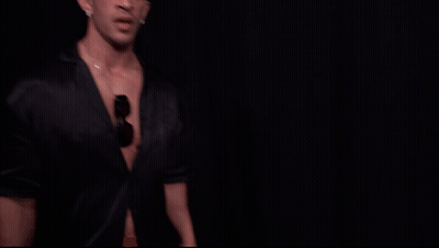 Man Saying Damn This Place Is Crazy GIF