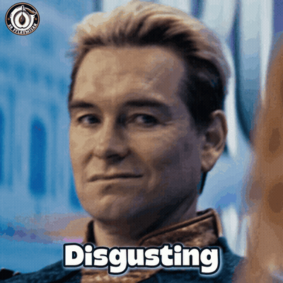Man Saying Disgusting GIF