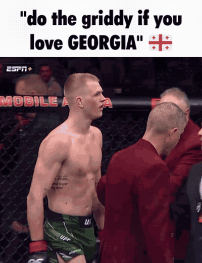 Man Saying Do The Griddy If You Love Georgia GIF