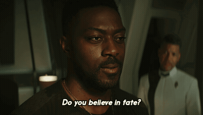 Man Saying Do You Believe In Fate GIF