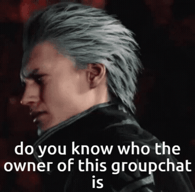 Man Saying Do You Know Who The Owner Of This Groupchat Is GIF