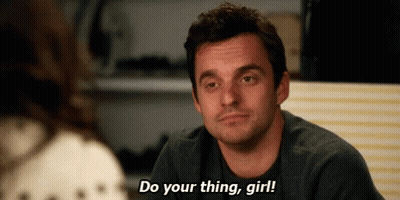 Man Saying Do Your Thing Girl GIF