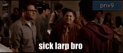 Man Saying Everybody Knows That In Crowded Room GIF