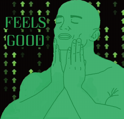 Man Saying Feels Good GIF