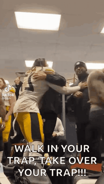 Man Saying Fuck The Steelers We Do Not Care GIF