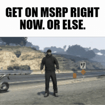 Man Saying Get On MSRP Right Now Or Else GIF