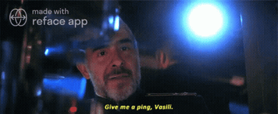 Man Saying Give Me A Ping Vasili Reface App Logo GIF