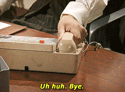 Man Saying Good Bye Hang Up Phone  GIF