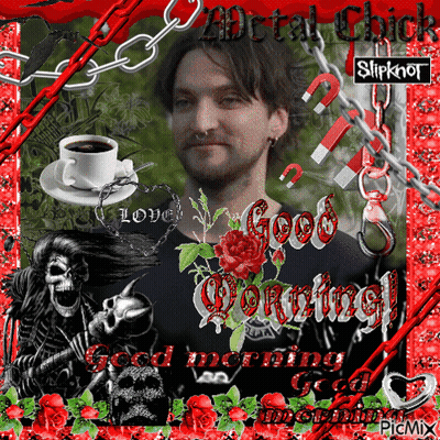 Man Saying Good Morning GIF
