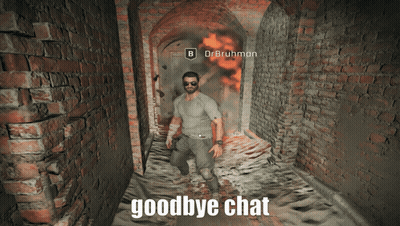Man Saying Goodbye Chat Walking Down Hallway GIF