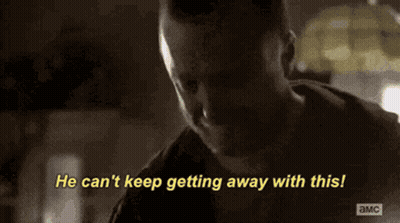 Man Saying He Can't Keep Getting Away With This GIF