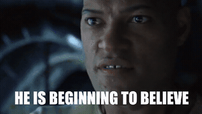 Man Saying He Is Beginning To Believe GIF