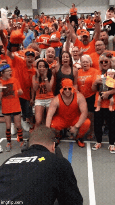 Man Saying He's The Coach And Chief Punk On Syracuse Team GIF