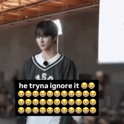 Man Saying He Tryna Ignore It GIF
