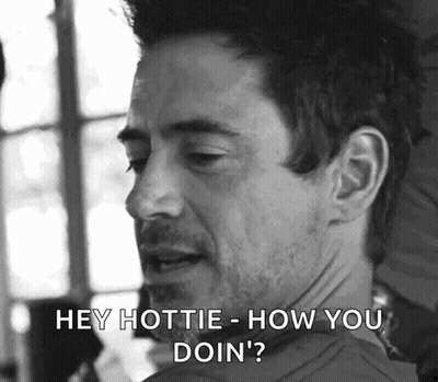 Man Saying Hey Hottie GIF