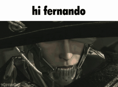 Man Saying Hi Fernando GIF