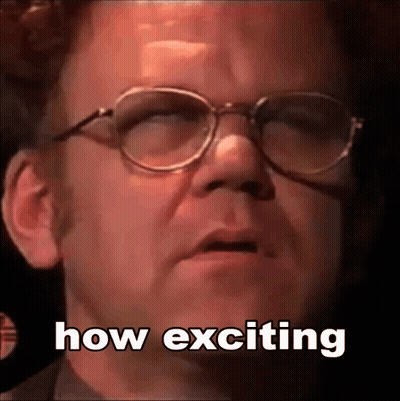 Man Saying How Exciting GIF