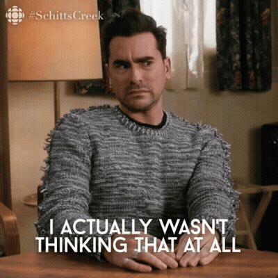 Man Saying I Actually Wasn't Thinking That At All GIF
