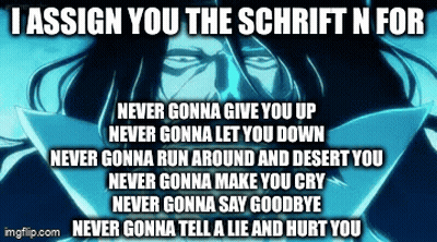 Man Saying I Assign You The Schrift N For GIF