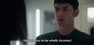 Man Saying I Believe You To Woman GIF