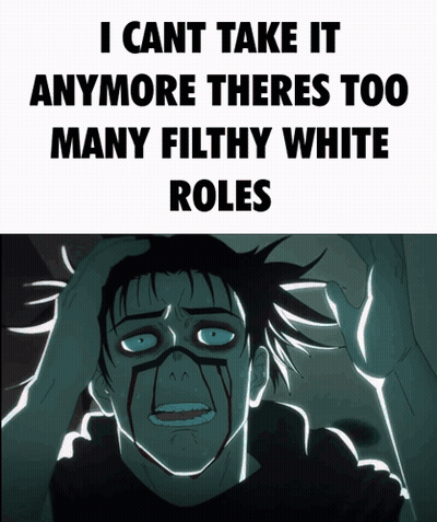 Man Saying I Cant Take It Anymore Theres Too Many Filthy White Roles GIF