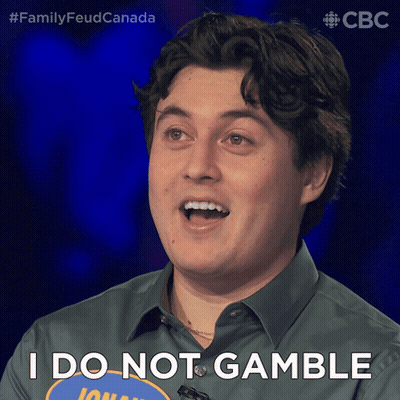 Man Saying I Do Not Gamble Looking At Camera GIF