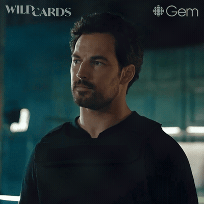 Man Saying I Don't Like This Wildcards Logo GIF