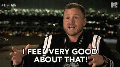 Man Saying I Feel Very Good About That GIF