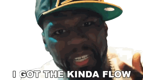 Man Saying I Got The Kinda Flow Sticker