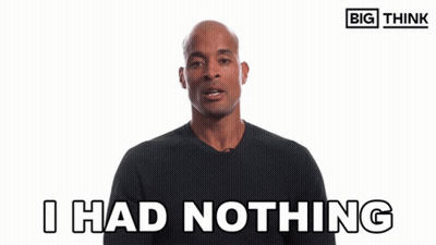 Man Saying I Had Nothing GIF