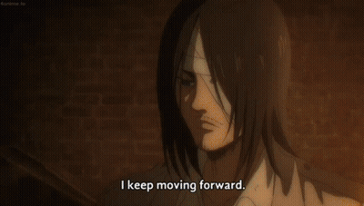 Man Saying I Keep Moving Forward GIF