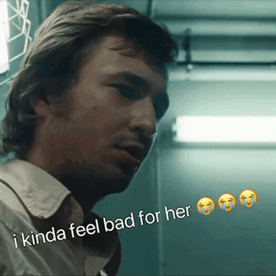 Man Saying I Kinda Feel Bad For Her GIF