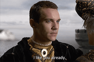 Man Saying I Like You Already To Another Man GIF