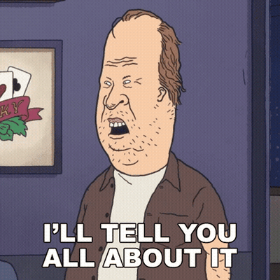 Man Saying I'll Tell You All About It GIF