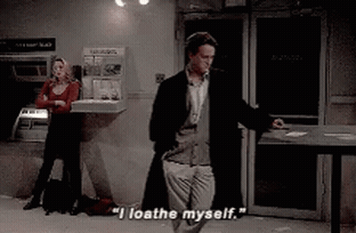 Man Saying I Loathe Myself GIF