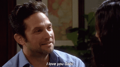 Man Saying I Love You Gabi GIF