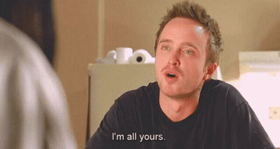 Man Saying I'm All Yours GIF