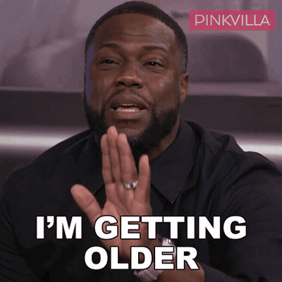 Man Saying I'm Getting Older With Hands In Pockets GIF