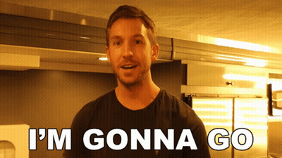 Man Saying I'm Gonna Go In Front Of Refrigerator GIF