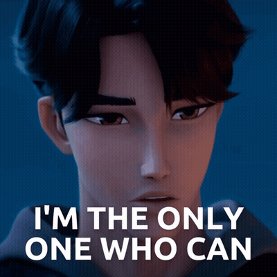 Man Saying I'm The Only One Who Can GIF