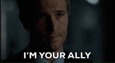 Man Saying I'm Your Ally GIF