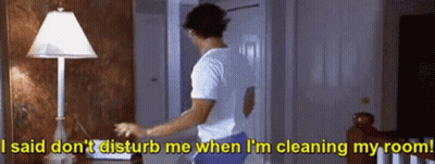 Man Saying I Said Don't Disturb Me When I'm GIF
