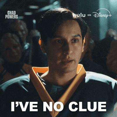 Man Saying I've No Clue In Blue And Yellow Uniform GIF