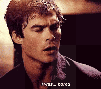 Man Saying I Was Bored GIF