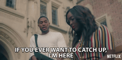 Man Saying If You Ever Want To Catch Up GIF