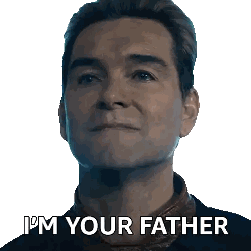 Man Saying Im Your Father Sticker